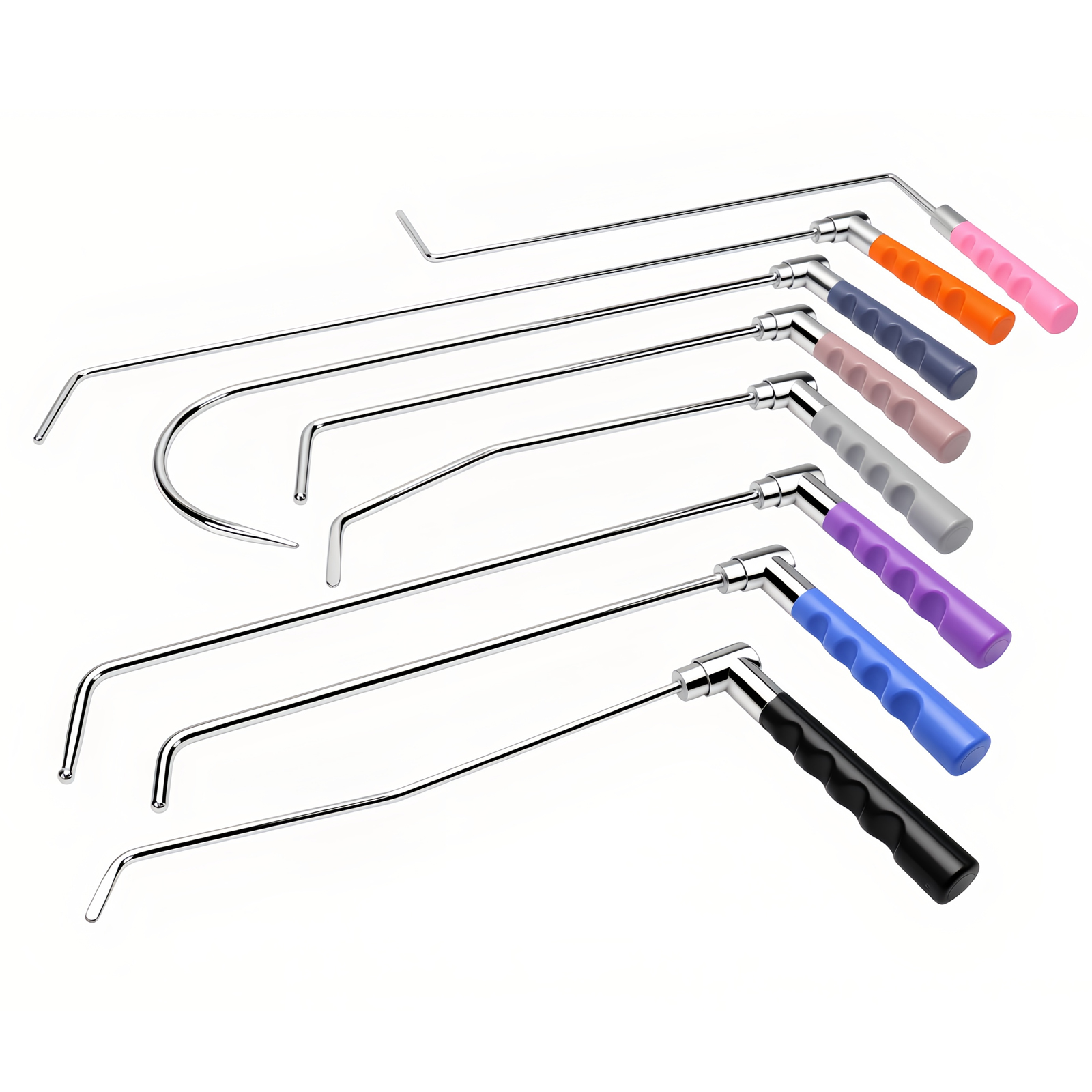 Electronics Repair Kit - 8-teiliges PDR Dellenreparatur-Stab-Set mit 360°-Werkzeug °