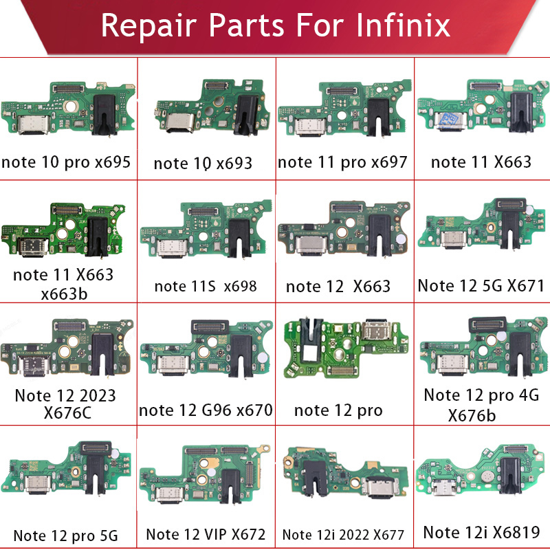 Charging Port Flex - Für Infinix Note 10 X693 X695