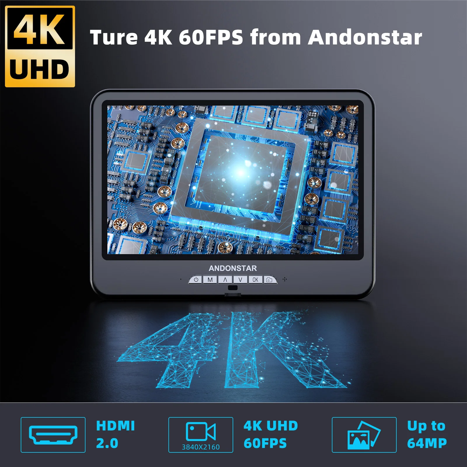 Andonstar AD210S-Pro 4K 60FPS  – Electronics Repair Microscope Bewertung und Preis